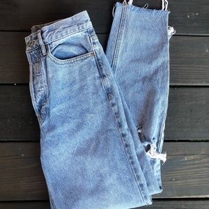 pacsun ultra high rise jeans